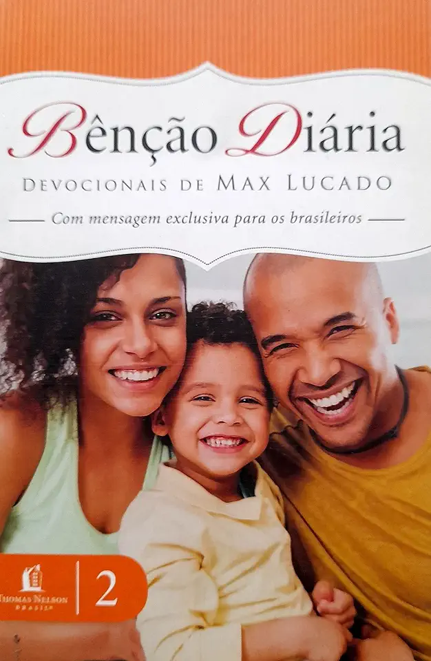 Capa do Livro Benção Diária - Max Lucado