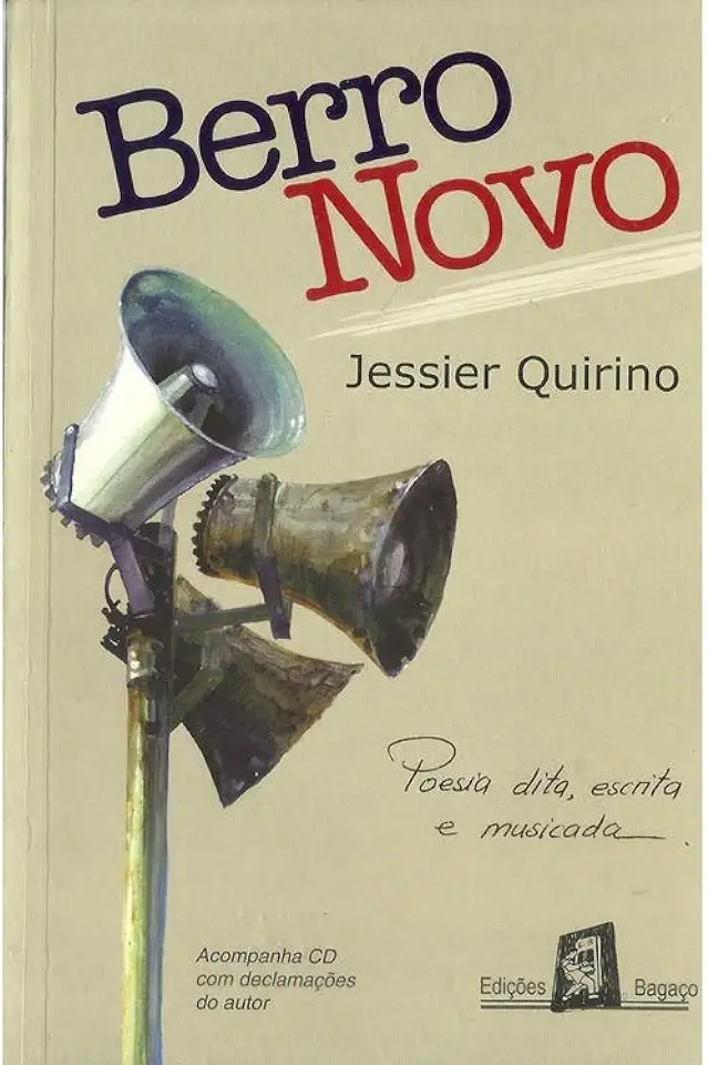 Capa do Livro Berro Novo - Jessier Quirino