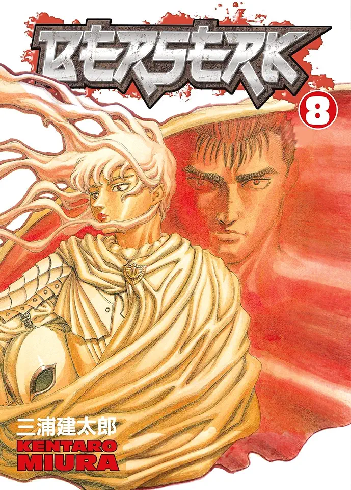 Capa do Livro Berserk 08 - Kentaro Miura