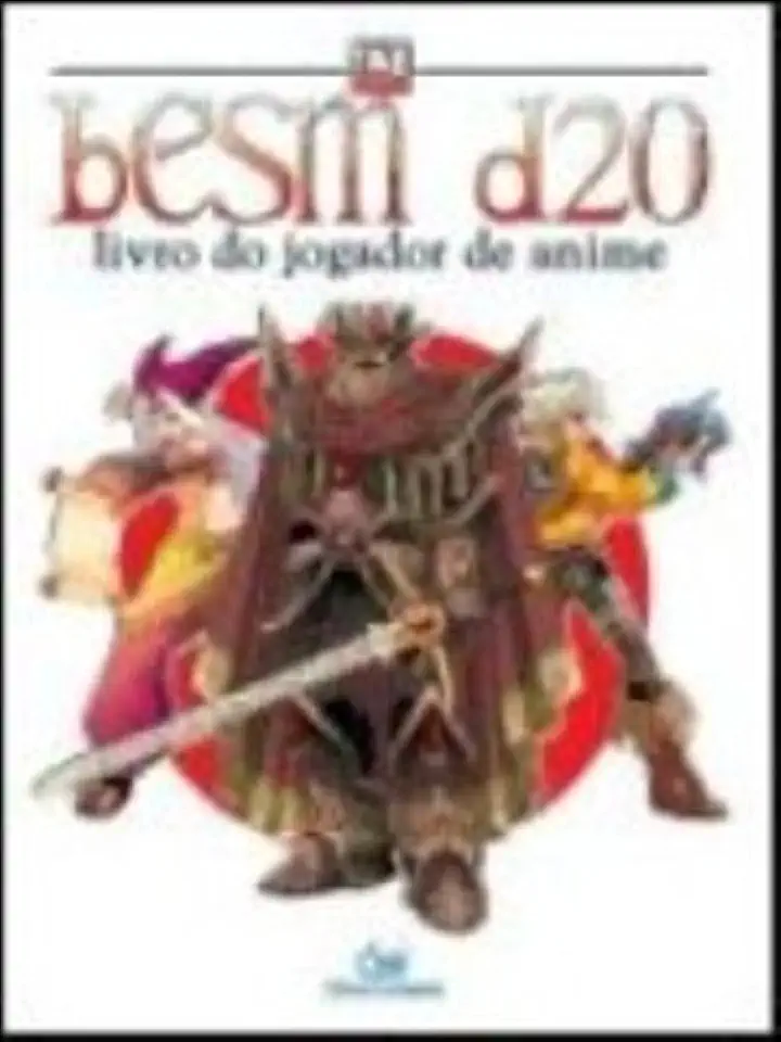 Capa do Livro Besm D20 - Livro do Jogador de Anime - Mark C. Mackinnon