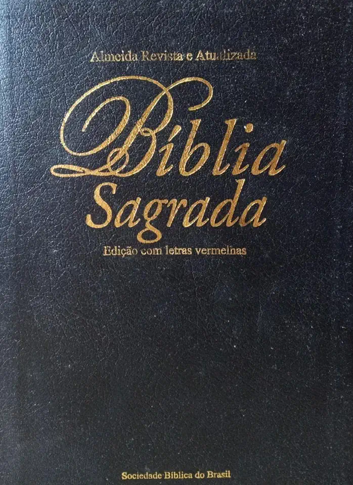 Capa do Livro Biblia Sagrada - Não Consta