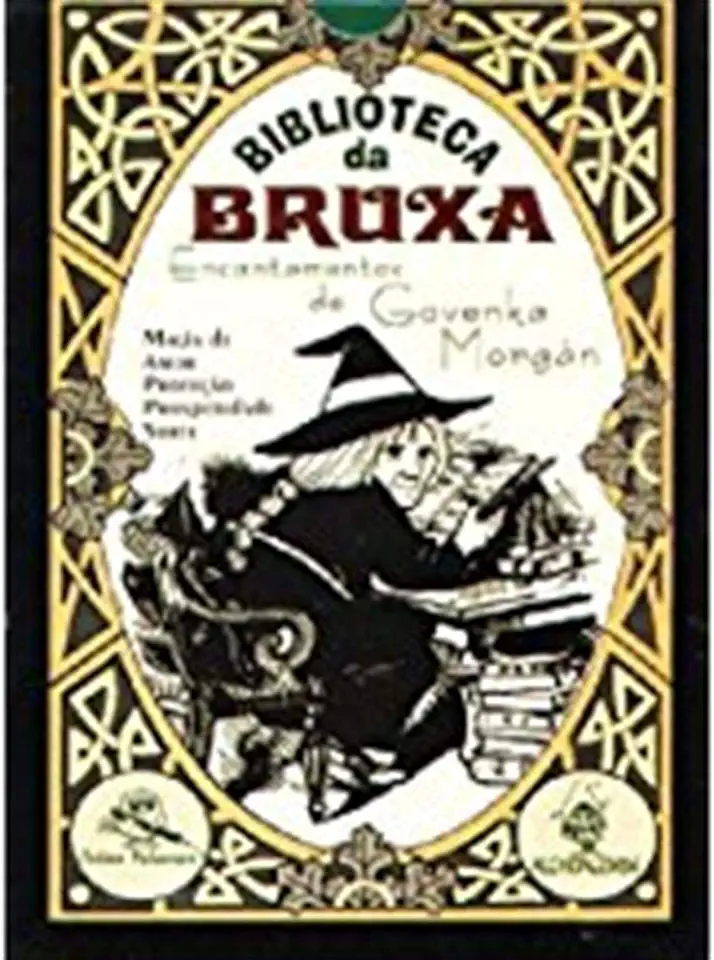 Capa do Livro Biblioteca da Bruxa - Govenka Morgan