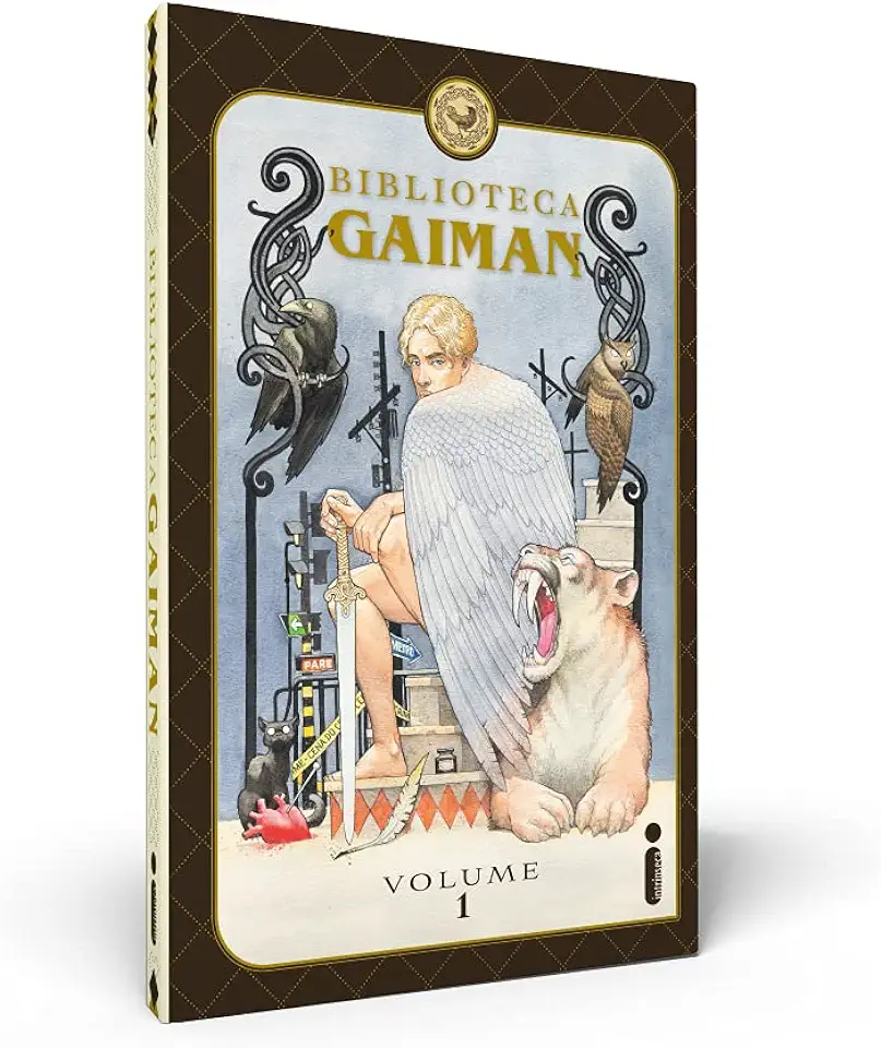 Capa do Livro Biblioteca Gaiman - Neil Gaiman