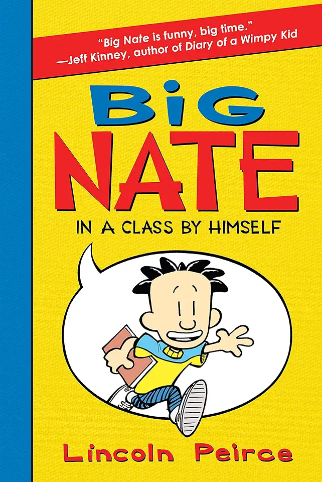 Capa do Livro Big Nate in a Class By Himself - Lincoln Peirce