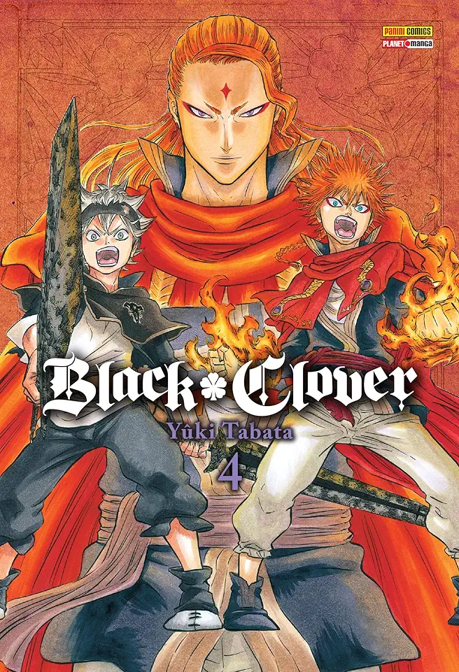 Capa do Livro Black Clover Vol. 04 - Tabata, Yûki