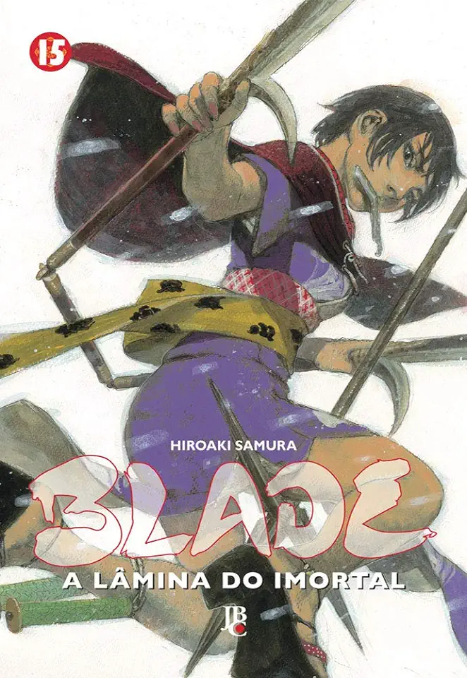 Capa do Livro Blade - Vol. 15 - Samura, Hiroaki