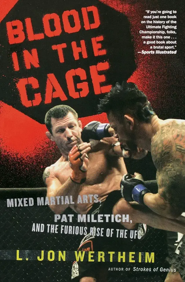 Capa do Livro Blood in the Cage - L. Jon Wertheim