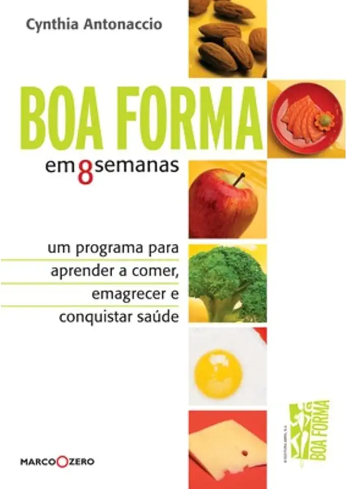 Capa do Livro Boa Forma Em 8 Semanas - Cynthia Antonaccio