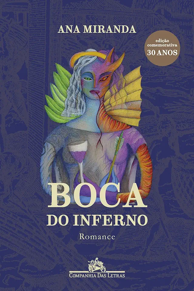 Capa do Livro Boca do Inferno - Ana Miranda