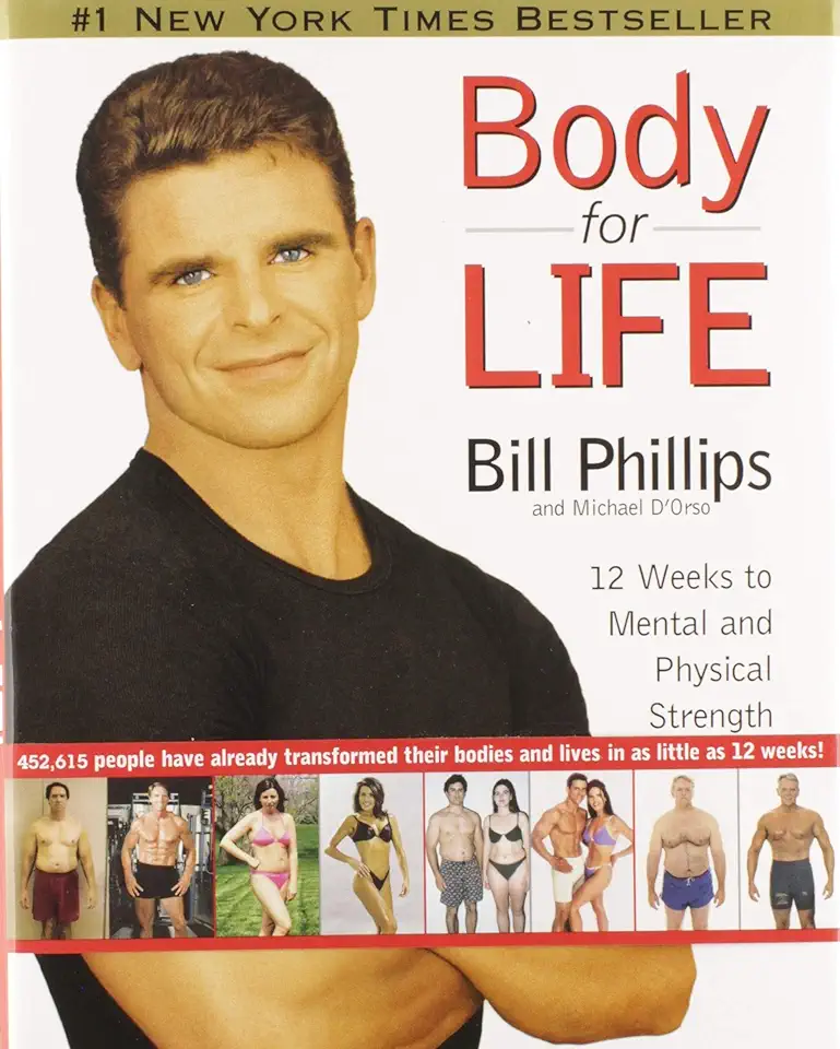 Capa do Livro Body For Life - Bill Phillips