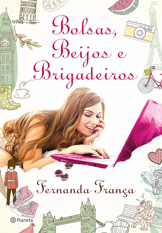 Capa do Livro Bolsas, Beijos e Brigadeiros - Fernanda França