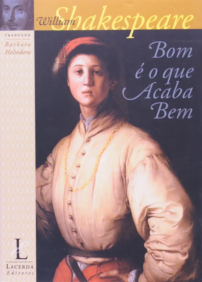 Capa do Livro Bom é o Que Acaba Bem - William Shakespeare