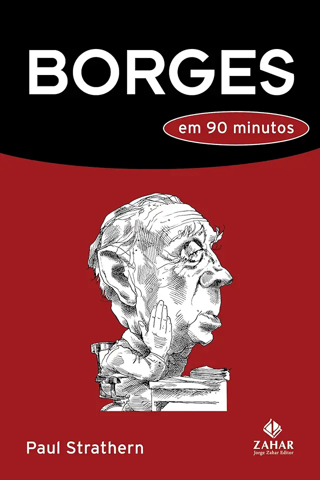 Capa do Livro Borges em 90 Minutos - Paul Strathern