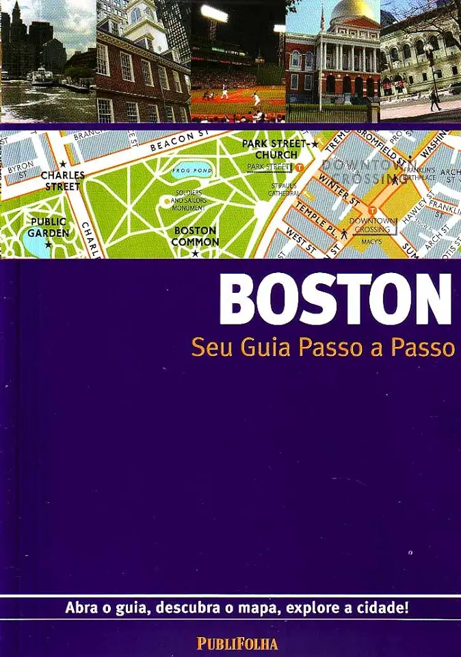 Capa do Livro Boston Seu Guia Passo a Passo - Publifolha