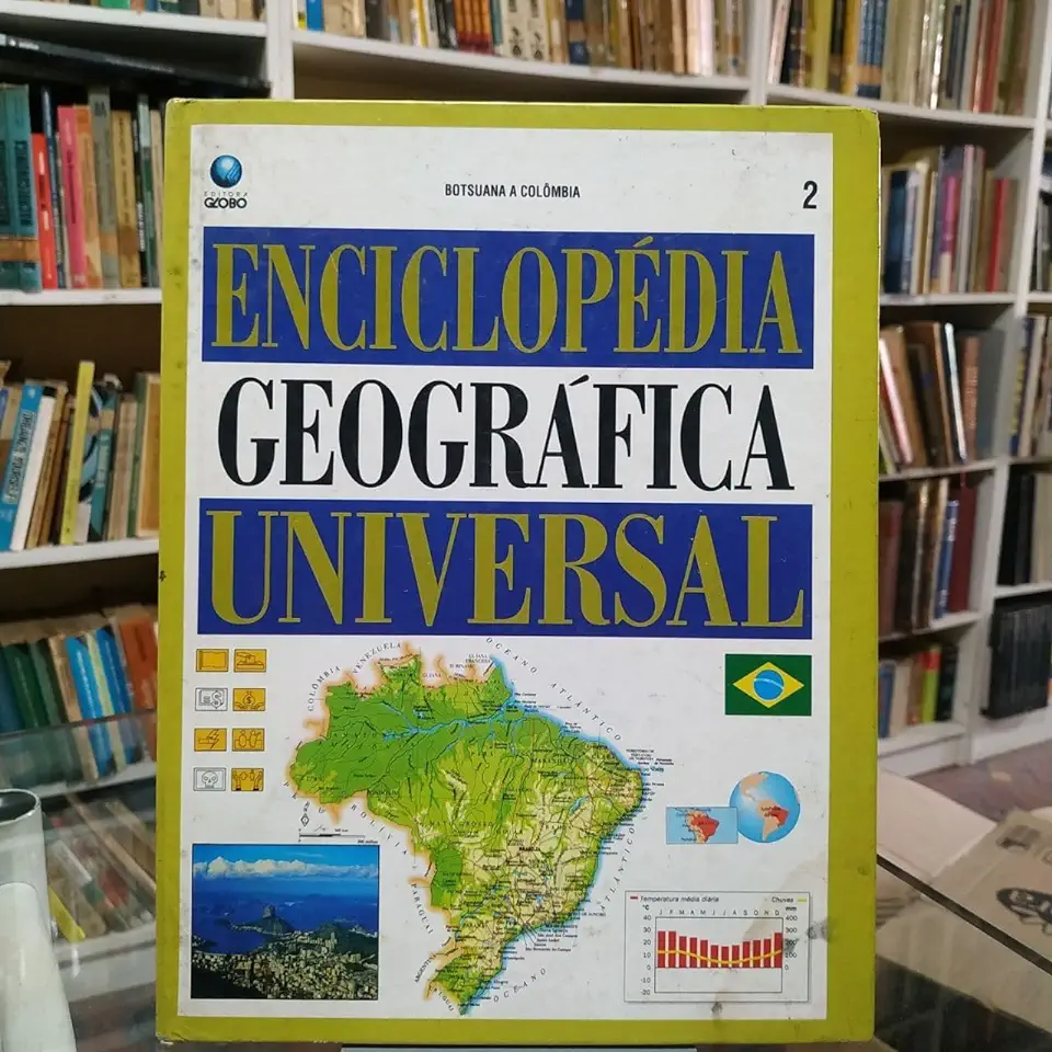 Capa do Livro Botsuana à Colômbia - Enciclopédia Geográfica Universal 2