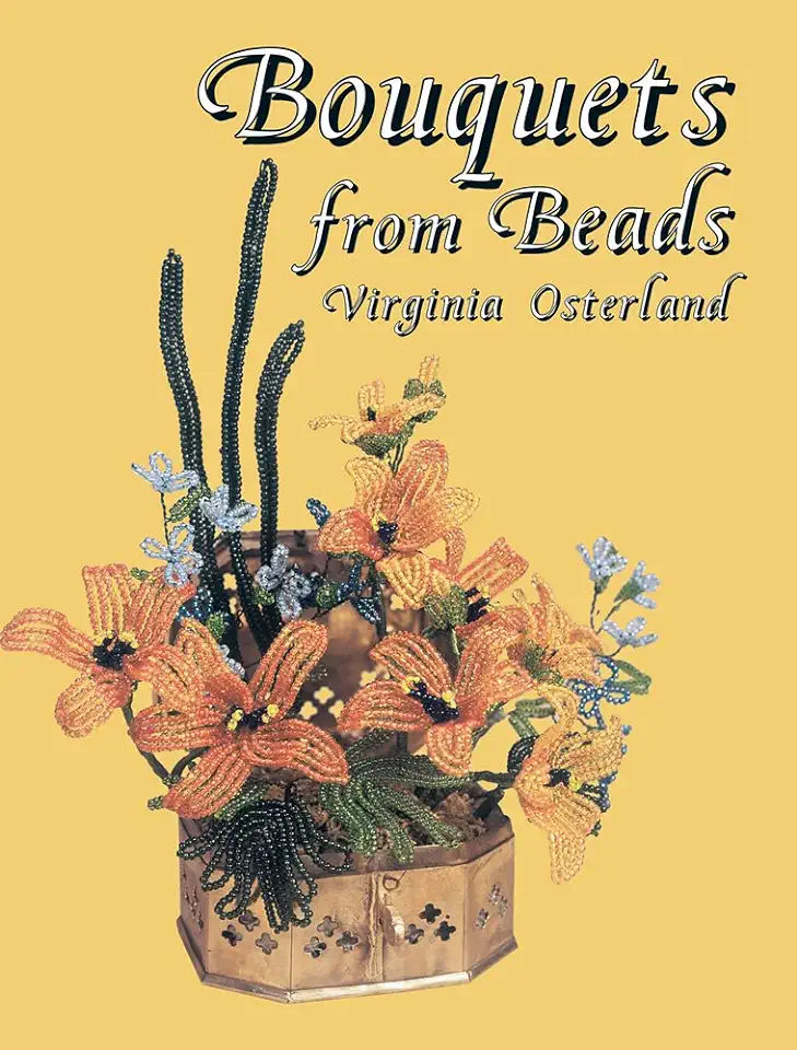 Capa do Livro Bouquets From Beads - Virginia Osterland