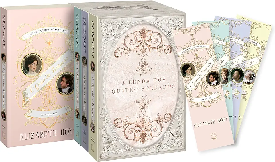 Capa do Livro Box A Lenda Dos Quatro Soldados - Hoyt, Elizabeth