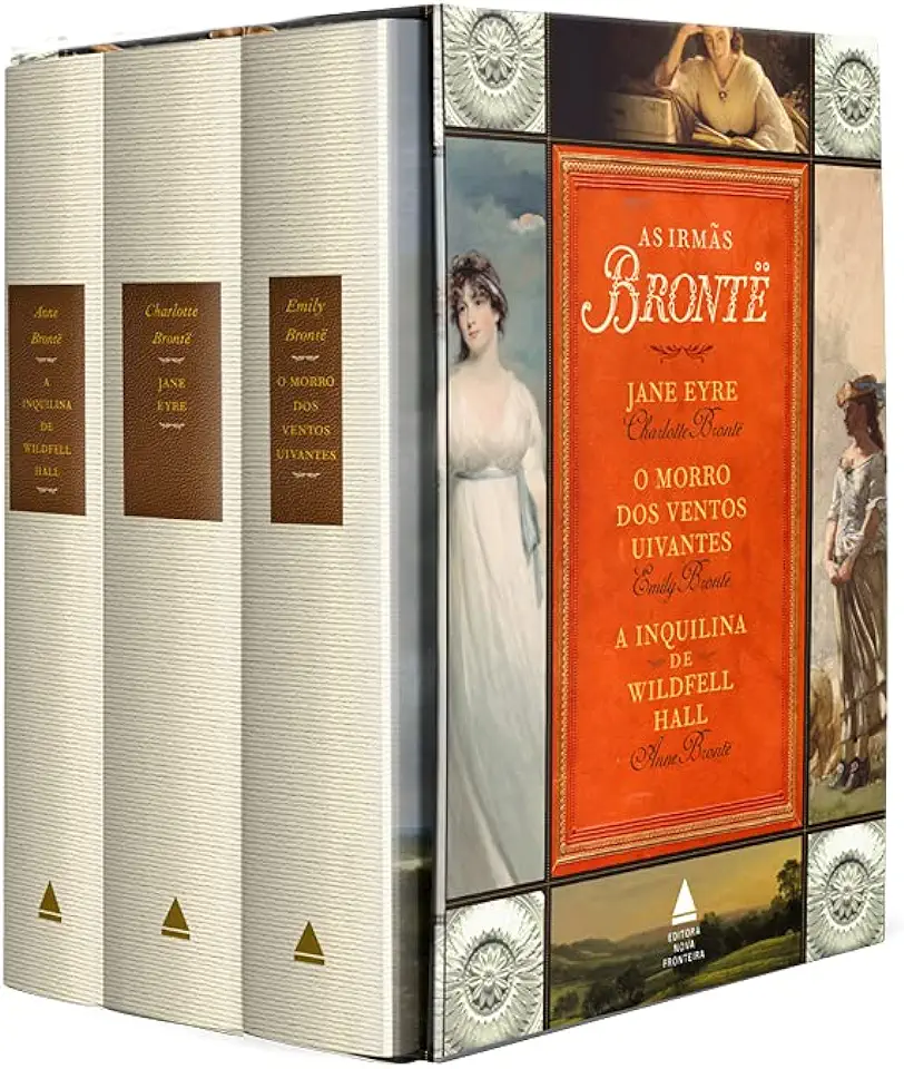 Capa do Livro Box As Irmãs Bronte - Emily Bronte, Charlotte Bronte e Anne Bronte