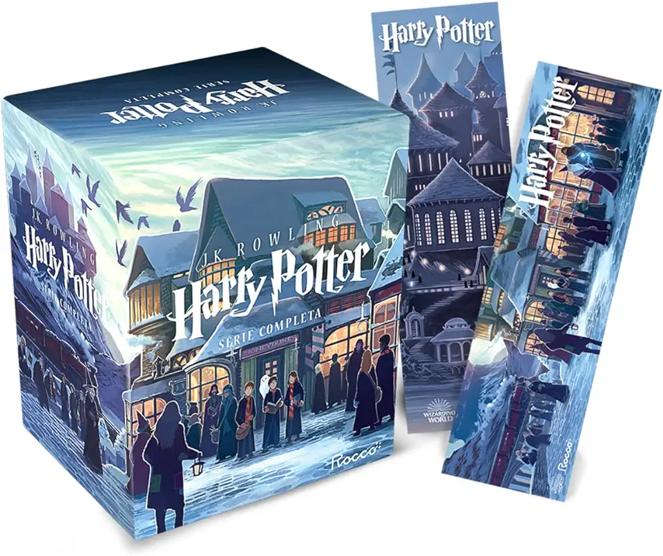 Capa do Livro Box Harry Potter - Série Completa (sete volumes) - J.K. Rowling