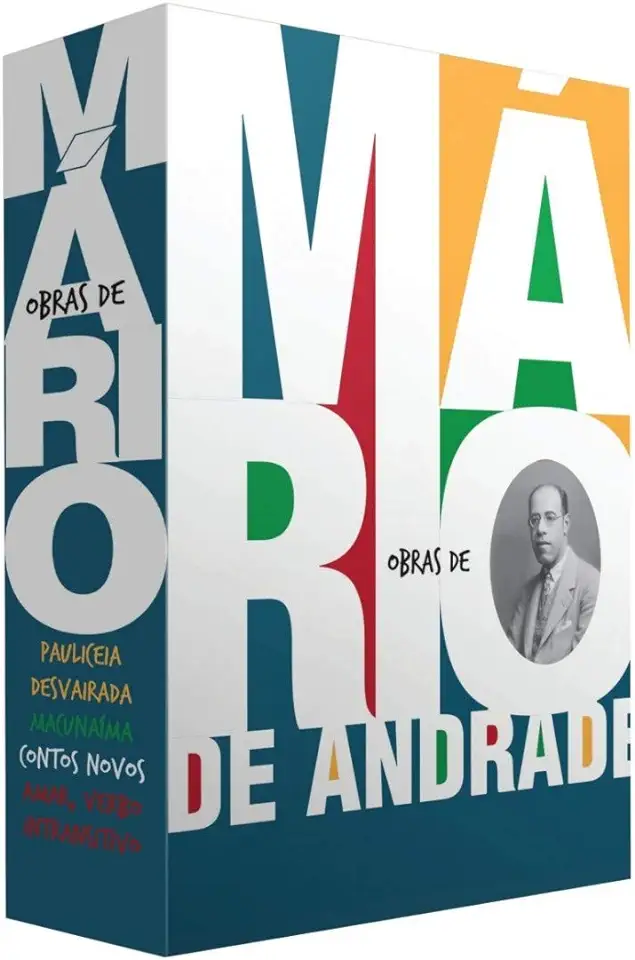 Capa do Livro BOX - OBRAS DE MARIO DE ANDRADE - ANDRADE, MARIO DE