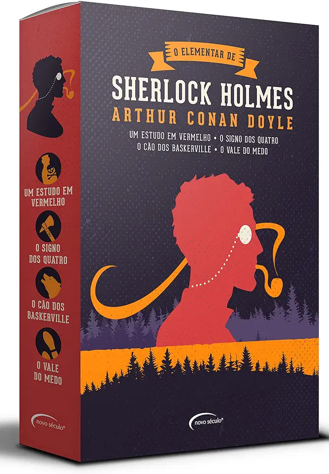 Capa do Livro Box Sherlock Holmes - Sir Arthur Conan Doyle