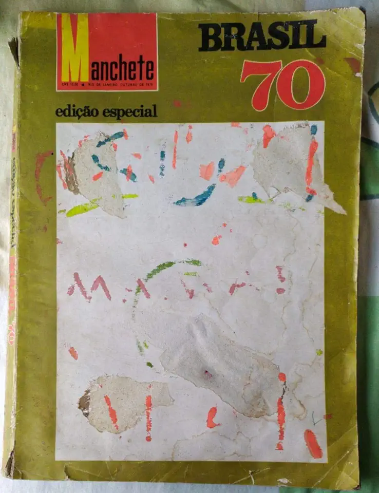 Capa do Livro Brasil 73 edição especial - Manchete