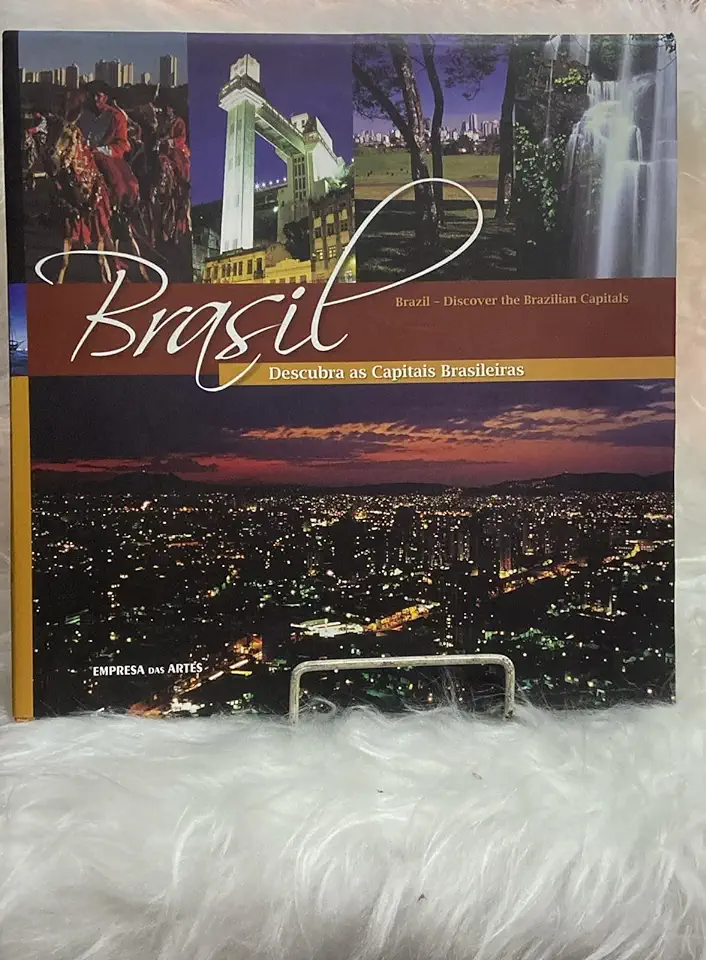 Capa do Livro Brasil Descubra as Capitais Brasileiras - Fábio Ávila