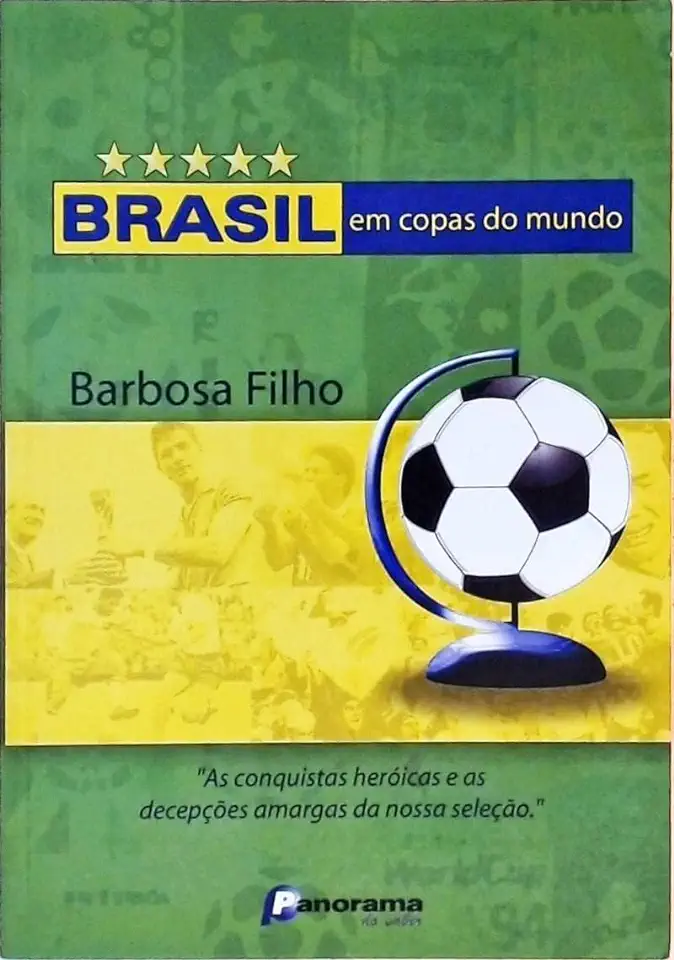 Capa do Livro Brasil Em Copas do Mundo - Barbosa Filho