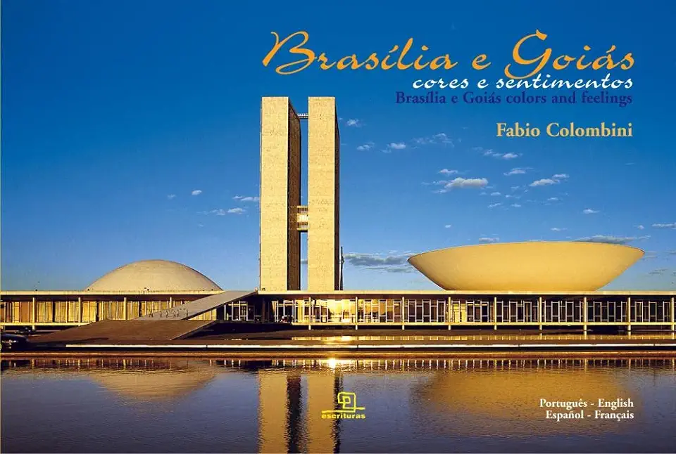 Capa do Livro Brasília e Goiás - Cores e Sentimentos - Fabio Colombini