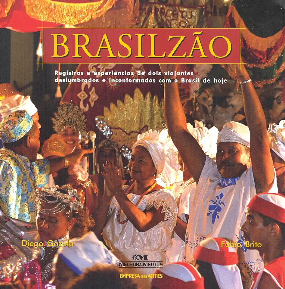 Capa do Livro Brasilzão - Diego Gazola Fábio Brito