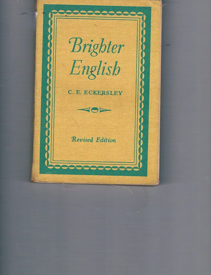 Capa do Livro Brighter English - C. E. Eckersley