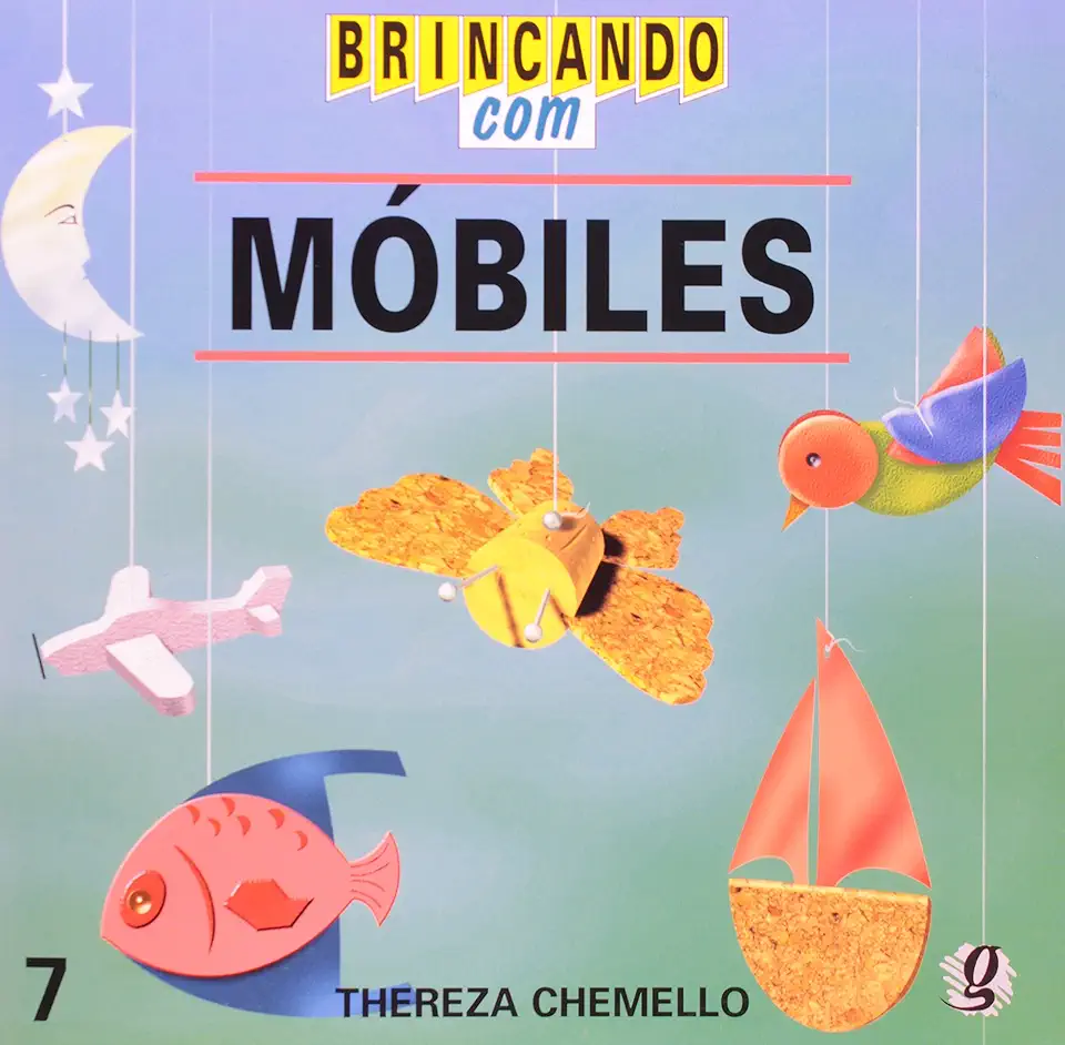 Capa do Livro Brincando Com Móbiles - Thereza Chemello