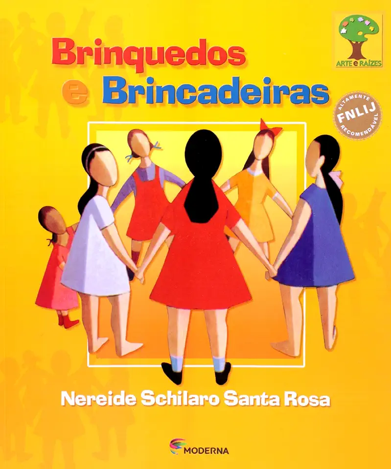 Capa do Livro Brinquedos e Brincadeiras - Nereide Schilaro Santa Rosa