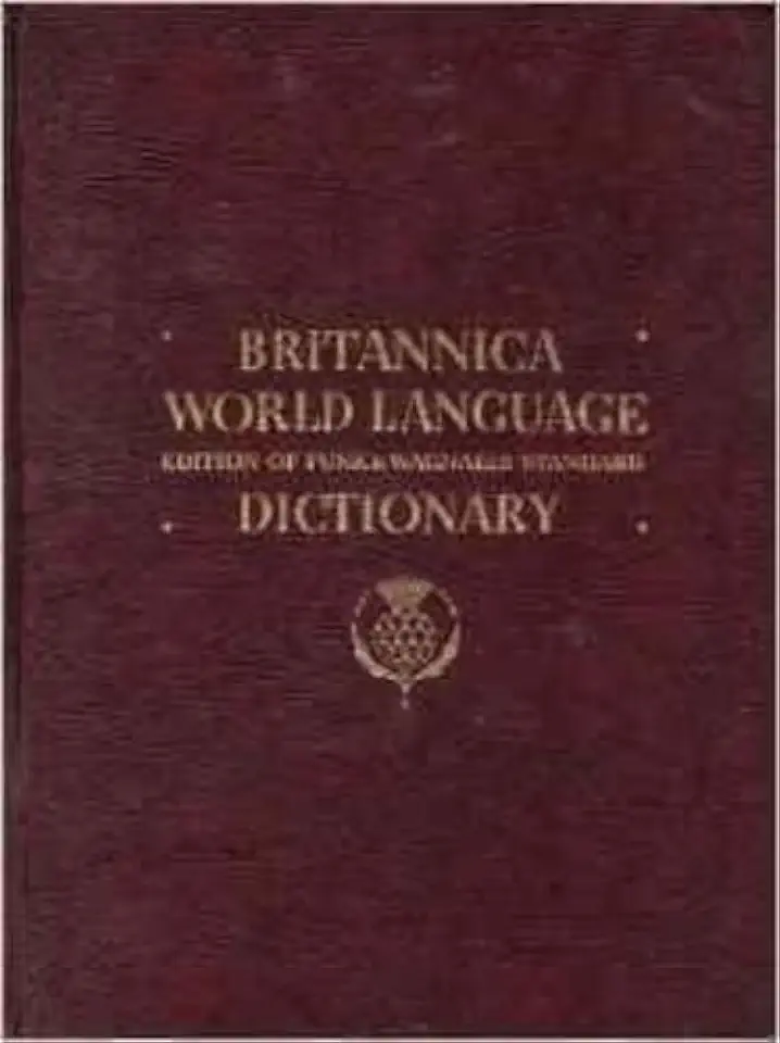 Capa do Livro Britannica world language dictionary - Robert C. Preble