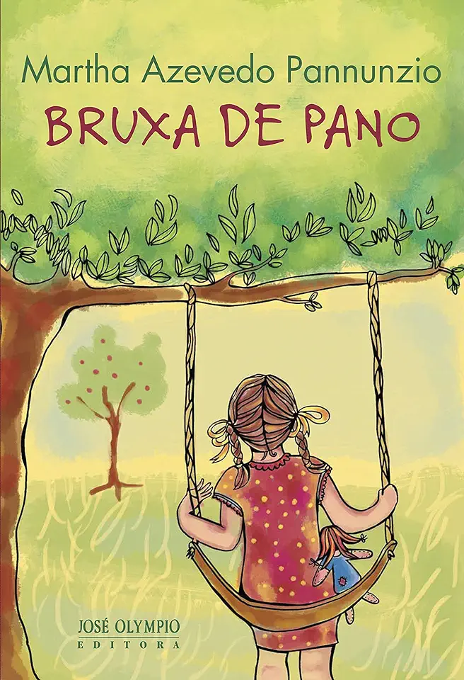 Capa do Livro Bruxa de Pano - Martha Azevedo Pannunzio