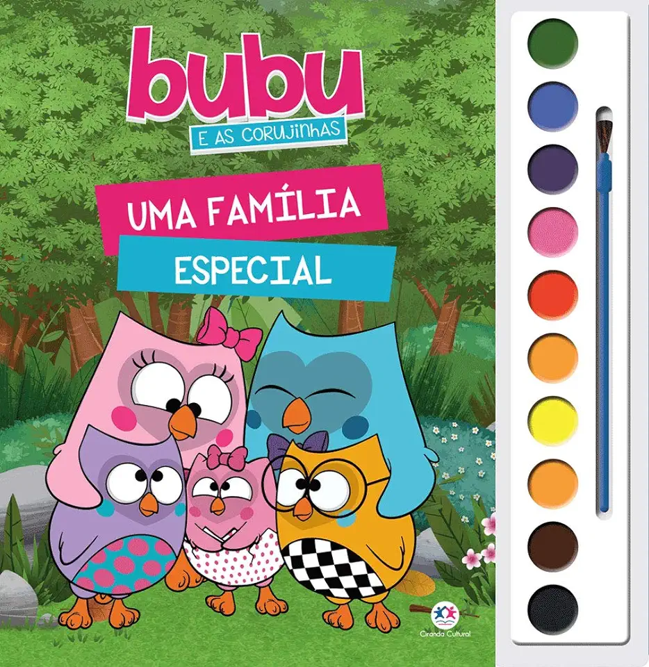 Capa do Livro Bubu e as Corujinhas - Uma família especial - Ciranda Cultural