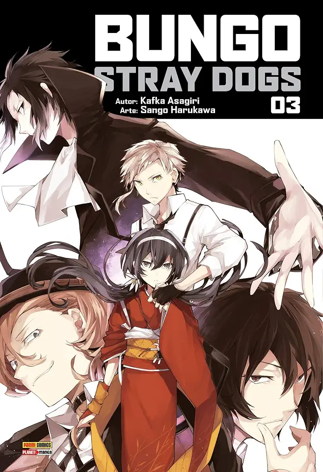 Capa do Livro Bungo Stray Dogs Ed. 2 - Asagiri, Kafka