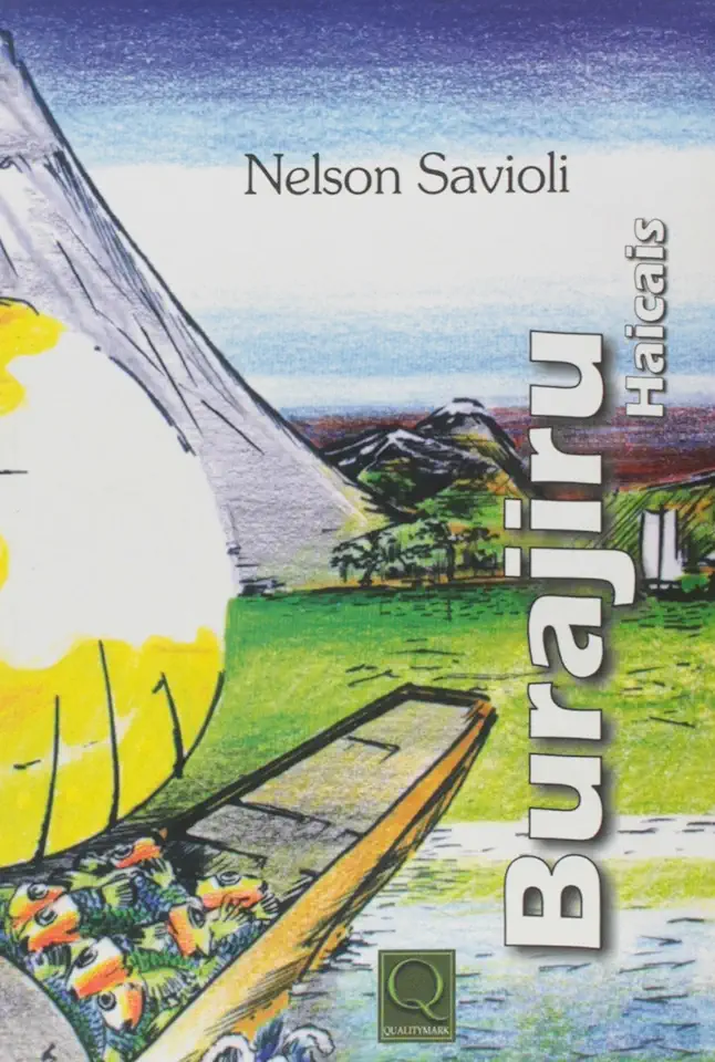 Capa do Livro Burajiru Haicais - Nelson Savioli