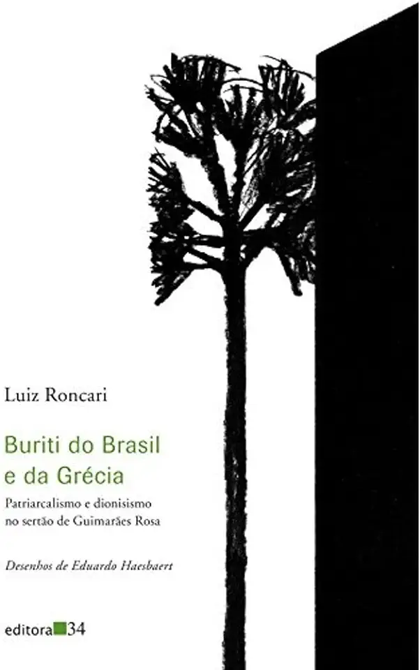 Capa do Livro Buriti do Brasil e da Grécia - Luiz Roncari