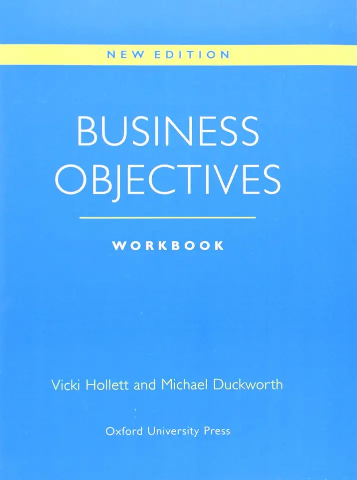 Capa do Livro Business Objectives - Vicki Hollett