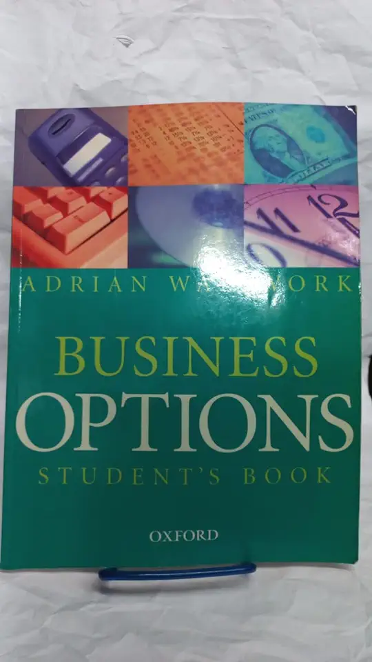 Capa do Livro Business Options Students Book - Adrian Wallwork