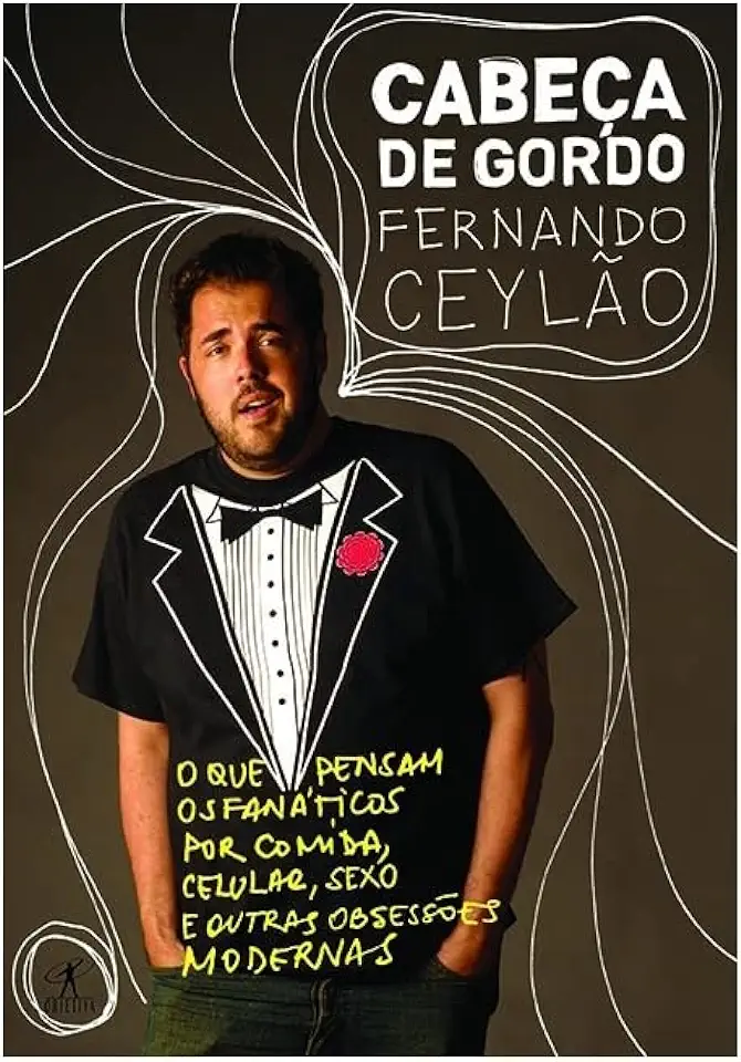 Capa do Livro Cabeça de Gordo - Fernando Ceylão