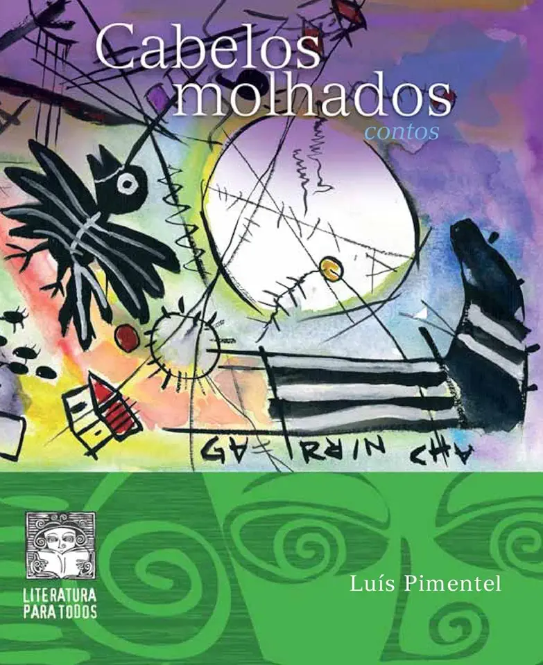 Capa do Livro Cabelos Molhados - Luís Pimentel