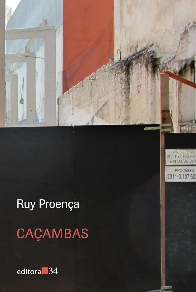 Capa do Livro Caçambas - Ruy Proença