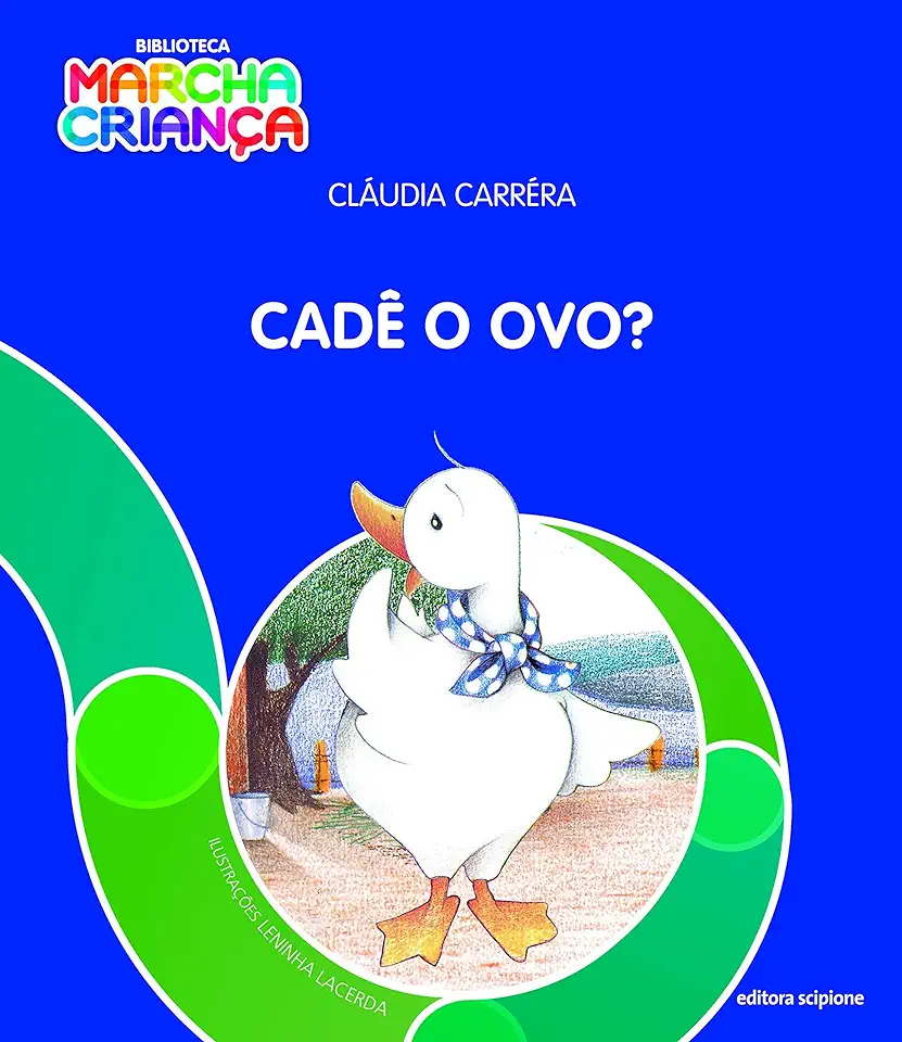 Capa do Livro Cadê o Ovo? - Claudia Carrera