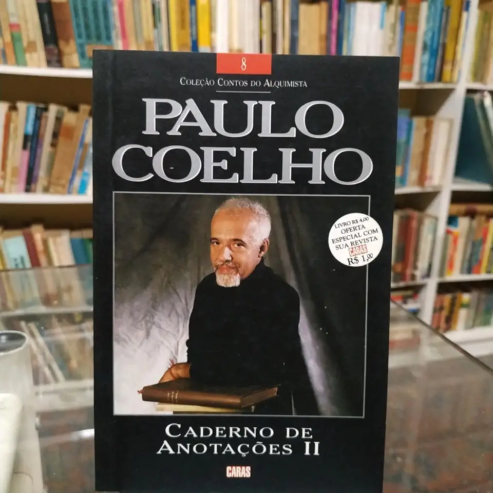 Capa do Livro Caderno de Anotações II - Paulo Coelho