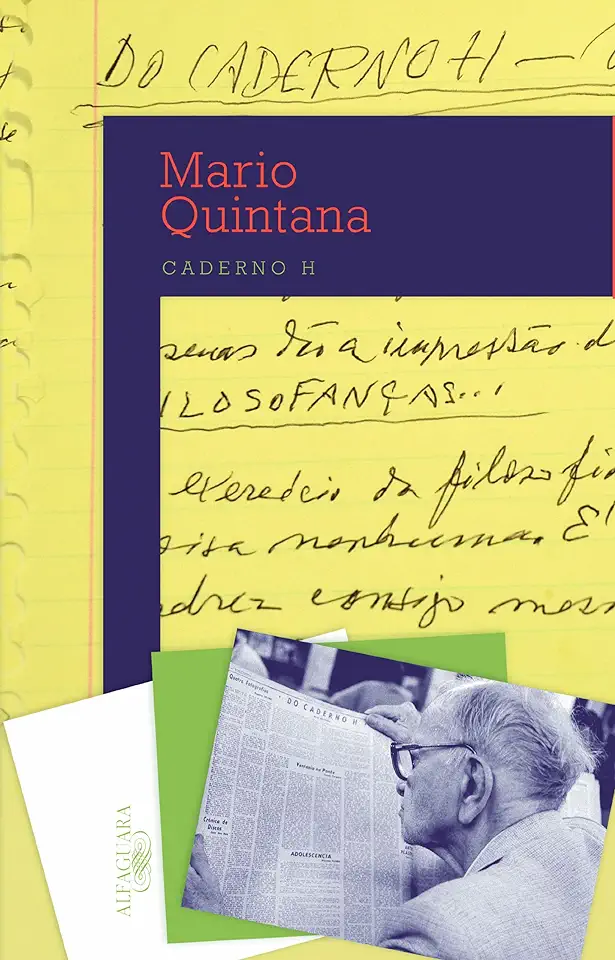 Capa do Livro Caderno H - Mario Quintana