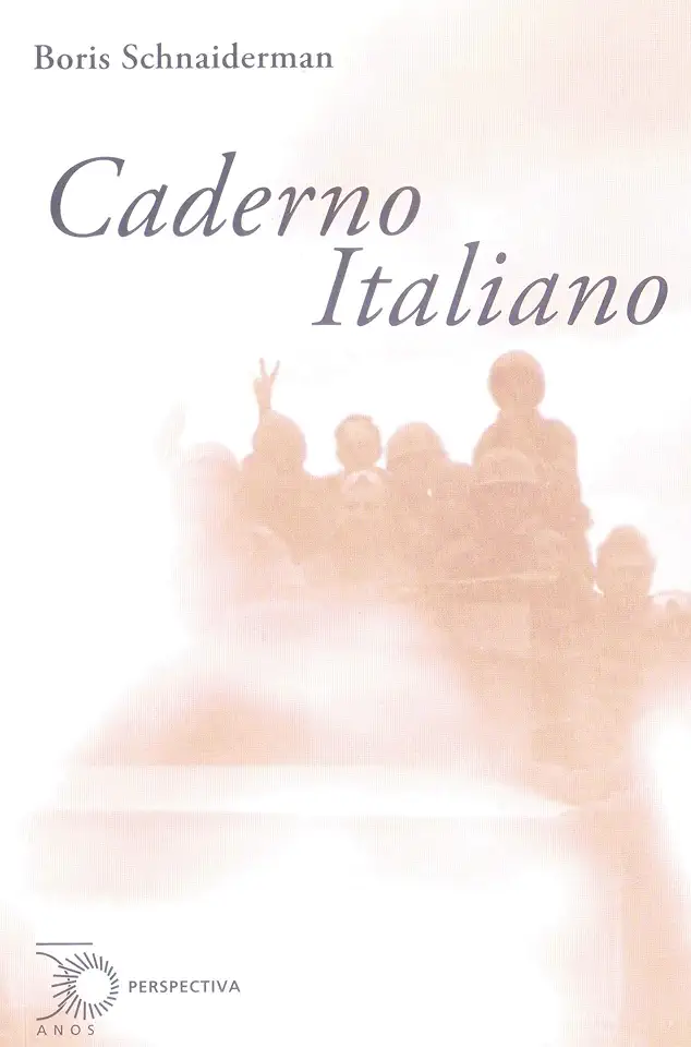 Capa do Livro Caderno Italiano - Boris Schnaiderman