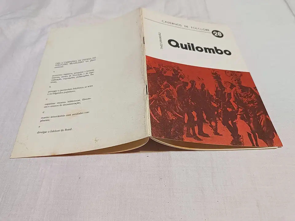 Capa do Livro Cadernos de Folclore 28 - Quilombo - Théo Brandão