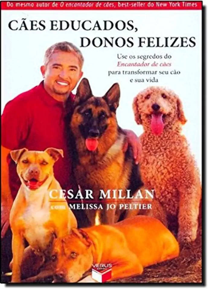 Capa do Livro Cães Educados, Donos Felizes - Cesar Millan